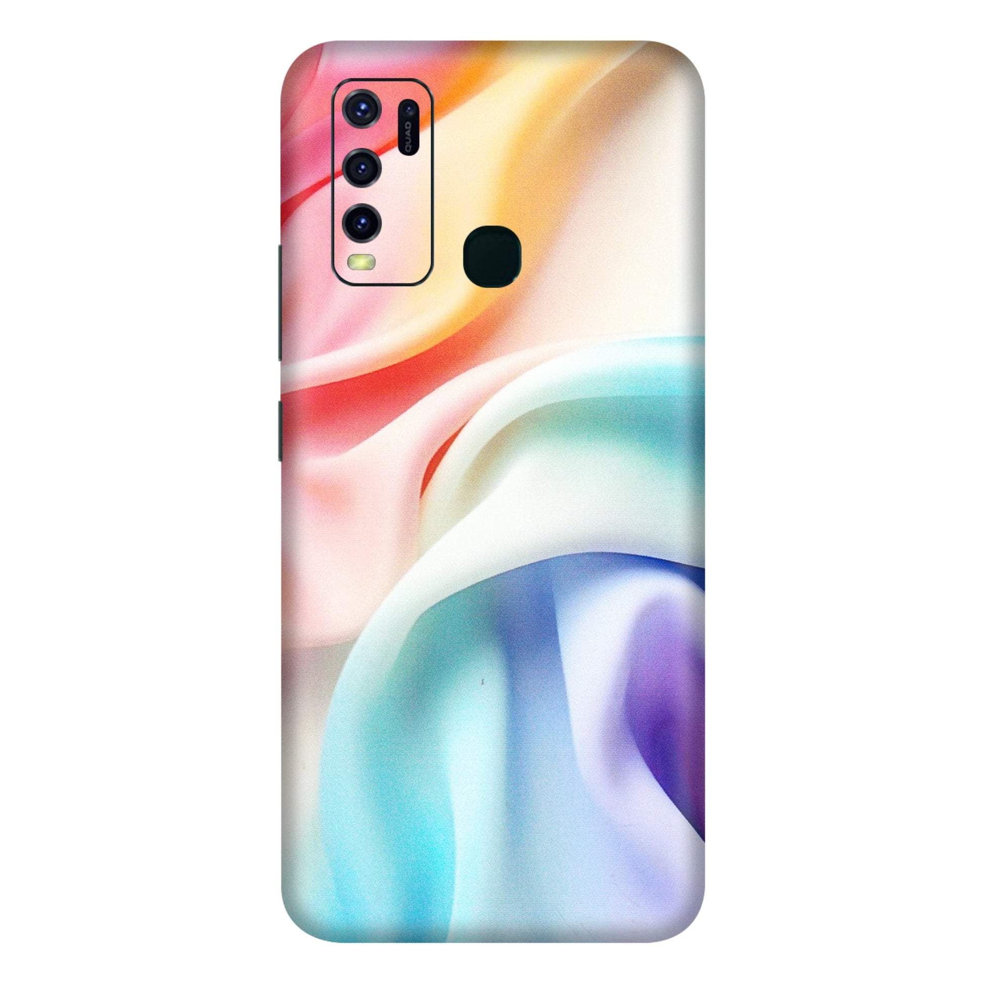 VIVO Y Series Phone Skins (All Models) - Colourful Silk Cloth - Matte Finish (M-165) Vivo Y30
