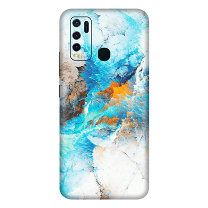 VIVO Y Series Phone Skins (All Models) - Blue Waves Abstract - Matte Finish (M-19) Vivo Y30
