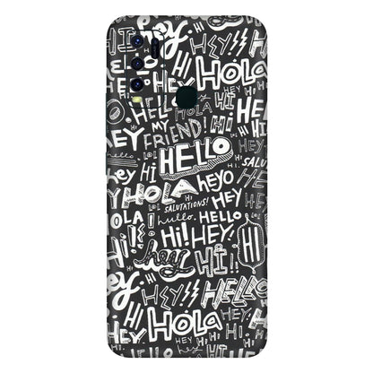 VIVO Y Series Phone Skins (All Models) - Hi Hello Doodles - Matte Finish (M-25) Vivo Y30