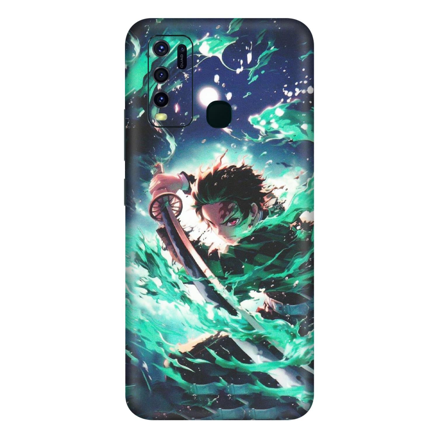 VIVO Y Series Phone Skins (All Models) - Sword Fighter Anime - Matte Finish (M-29) Vivo Y30