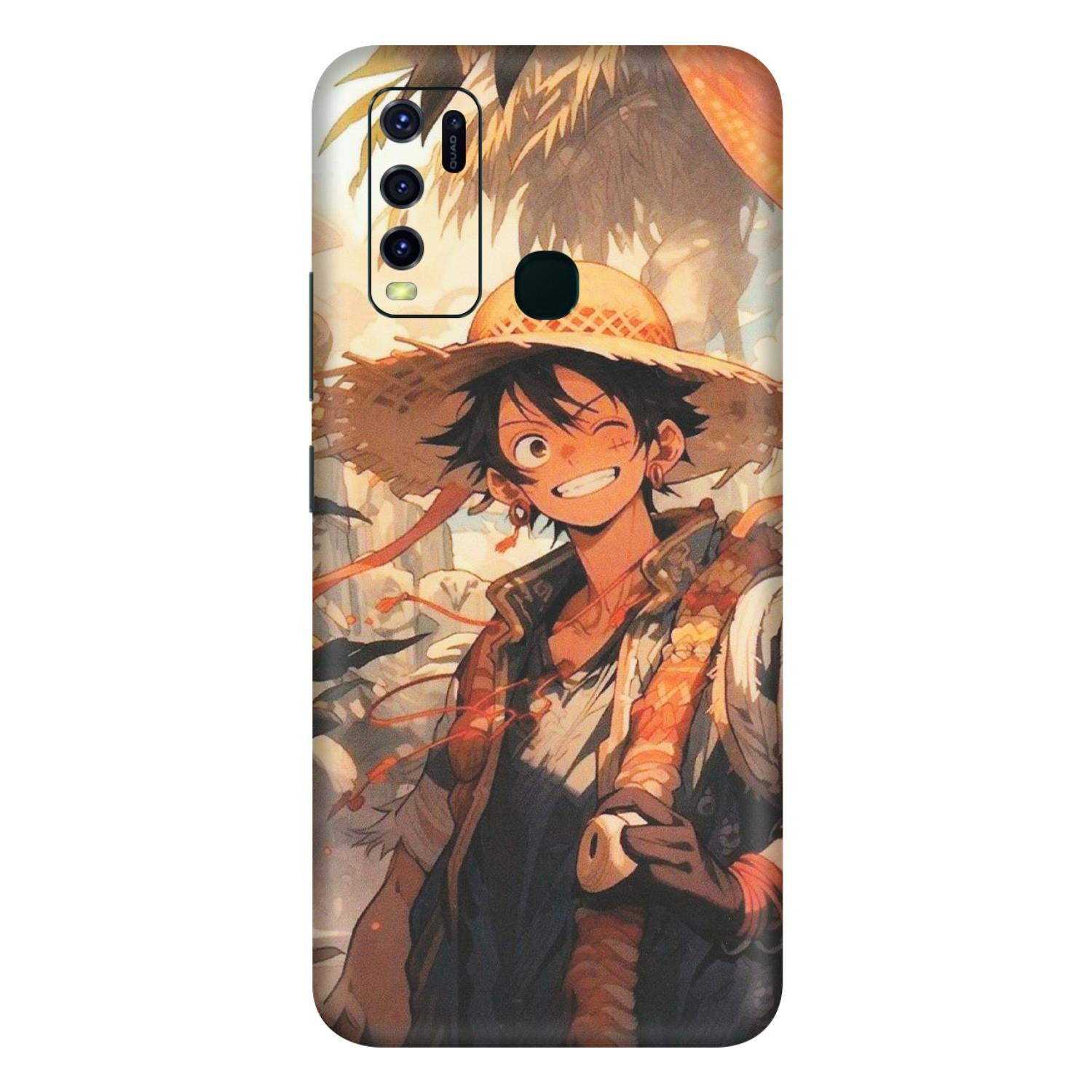 VIVO Y Series Phone Skins (All Models) - Anime Character Smile - Matte Finish (M-33) Vivo Y30