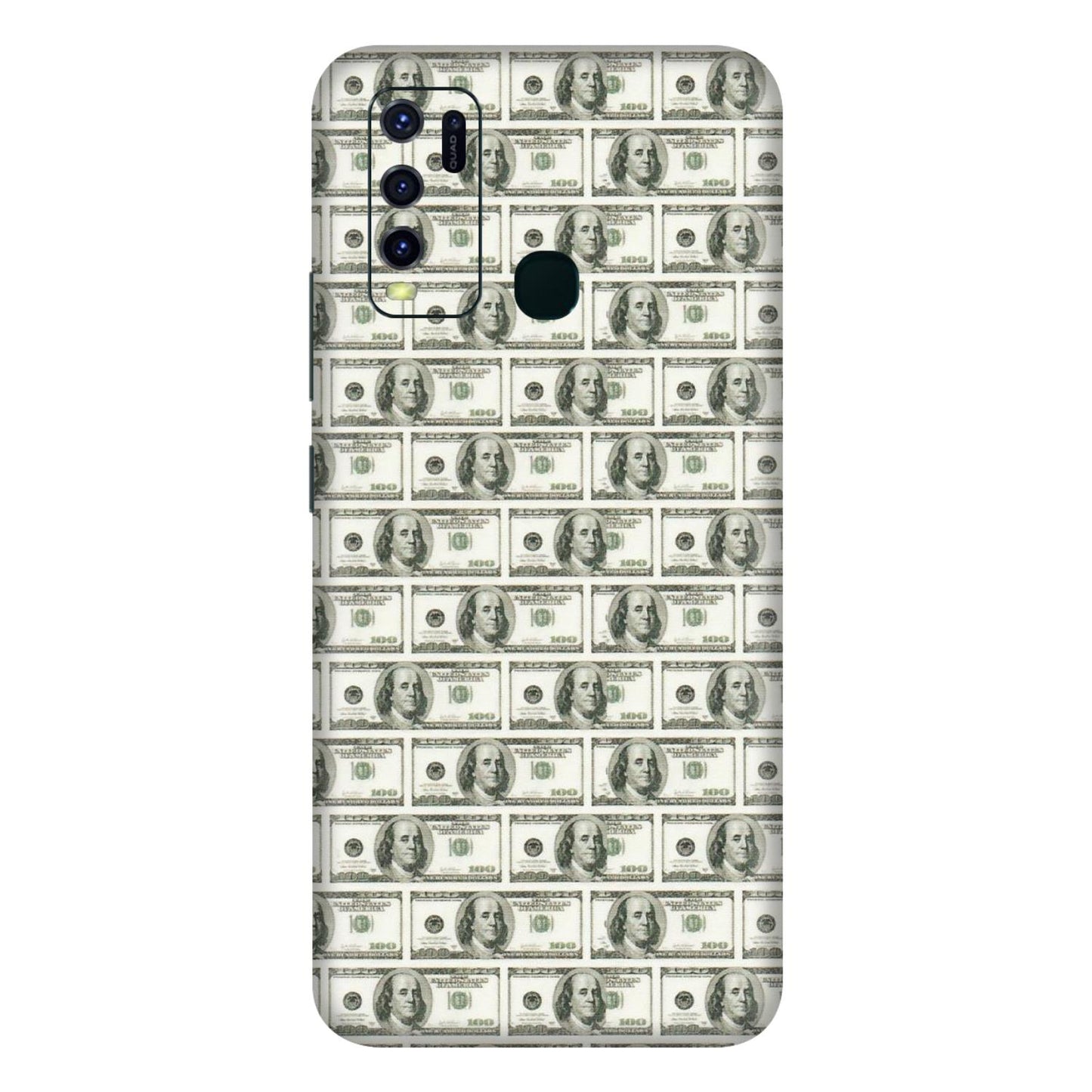 VIVO Y Series Phone Skins (All Models) - I Love Dollars - Matte Finish (M-40) Vivo Y30