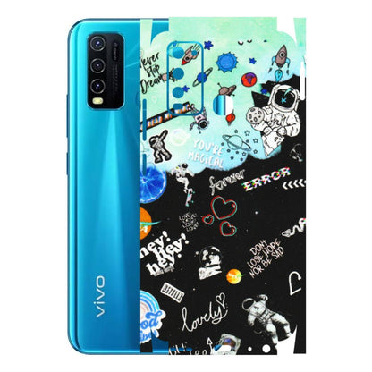 VIVO Y Series Phone Skins (All Models) - Living In A Space Dream - Matte Finish (M-46) Vivo Y30