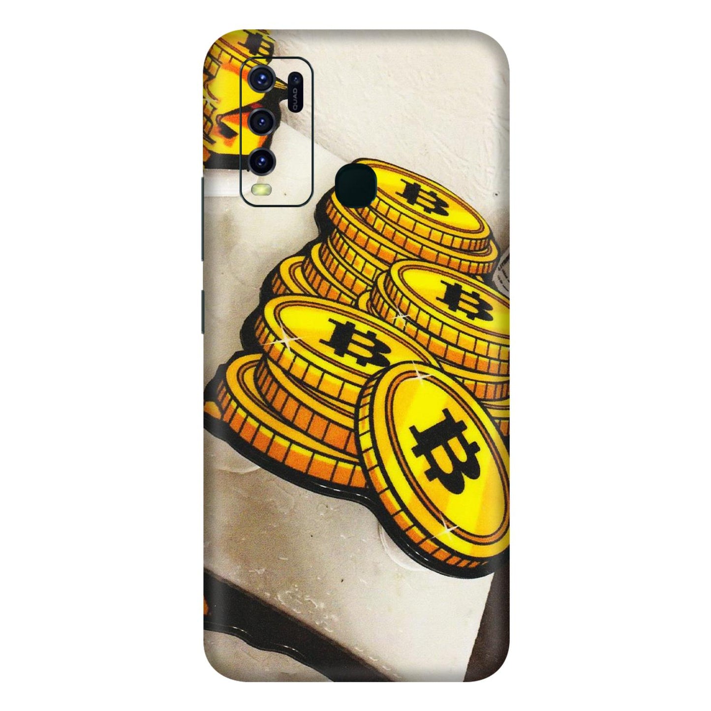 VIVO Y Series Phone Skins (All Models) - Billionaire Bitcoin Collection - Matte Finish (M-92) Vivo Y30