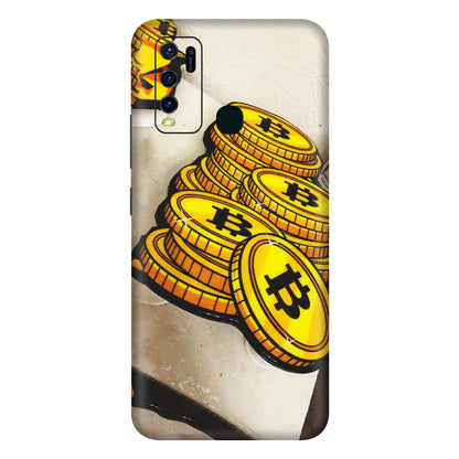 VIVO Y Series Phone Skins (All Models) - Billionaire Bitcoin Collection - Matte Finish (M-92) Vivo Y30