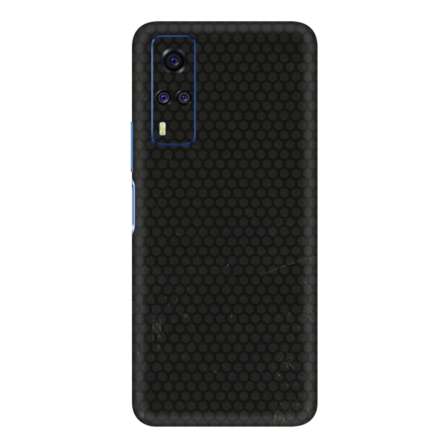 VIVO Y Series Phone Skins (All Models) - Black honeycomb - 3D Embossed Finish (L-114) Vivo Y31