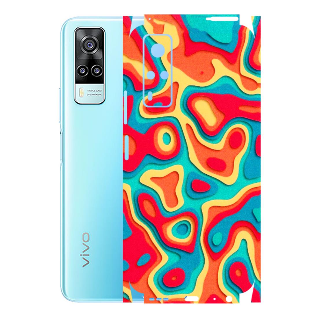 VIVO Y Series Phone Skins (All Models) - Abstract Swirl - 3D Embossed Finish (L-150) Vivo Y31