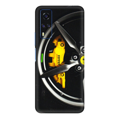 VIVO Y Series Phone Skins (All Models) - Ferrari Wheel Alloy - 3D Embossed Finish (L-173) Vivo Y31