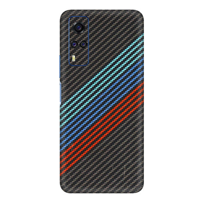 VIVO Y Series Phone Skins (All Models) - Carbon BM - 3D Embossed Finish (L-302) Vivo Y31