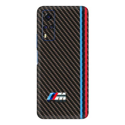 VIVO Y Series Phone Skins (All Models) - BM Carbon Fiber Feels - 3D Embossed Finish (L-38) Vivo Y31