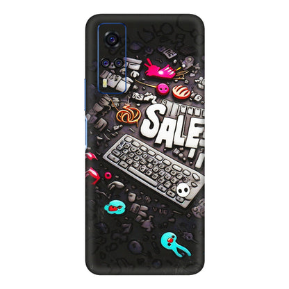 VIVO Y Series Phone Skins (All Models) - Gadgets Sale - 3D Embossed Finish (L-50) Vivo Y31