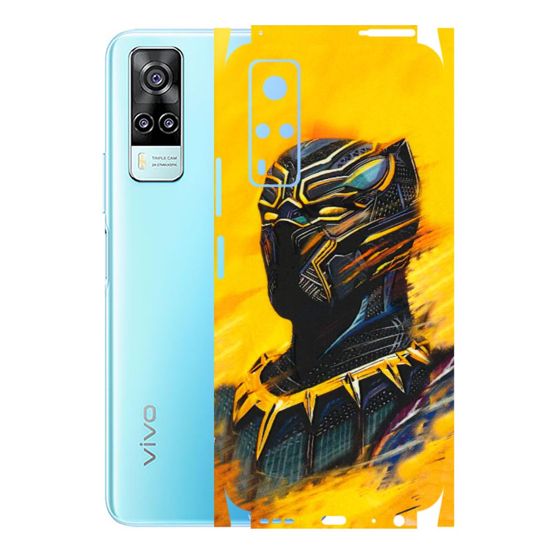 VIVO Y Series Phone Skins (All Models) - Yellow Panther - 3D Embossed Finish (L-54) Vivo Y31