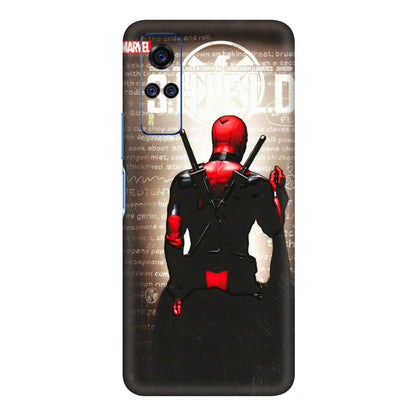 VIVO Y Series Phone Skins (All Models) - Deadpool - 3D Embossed Finish (L-56) Vivo Y31