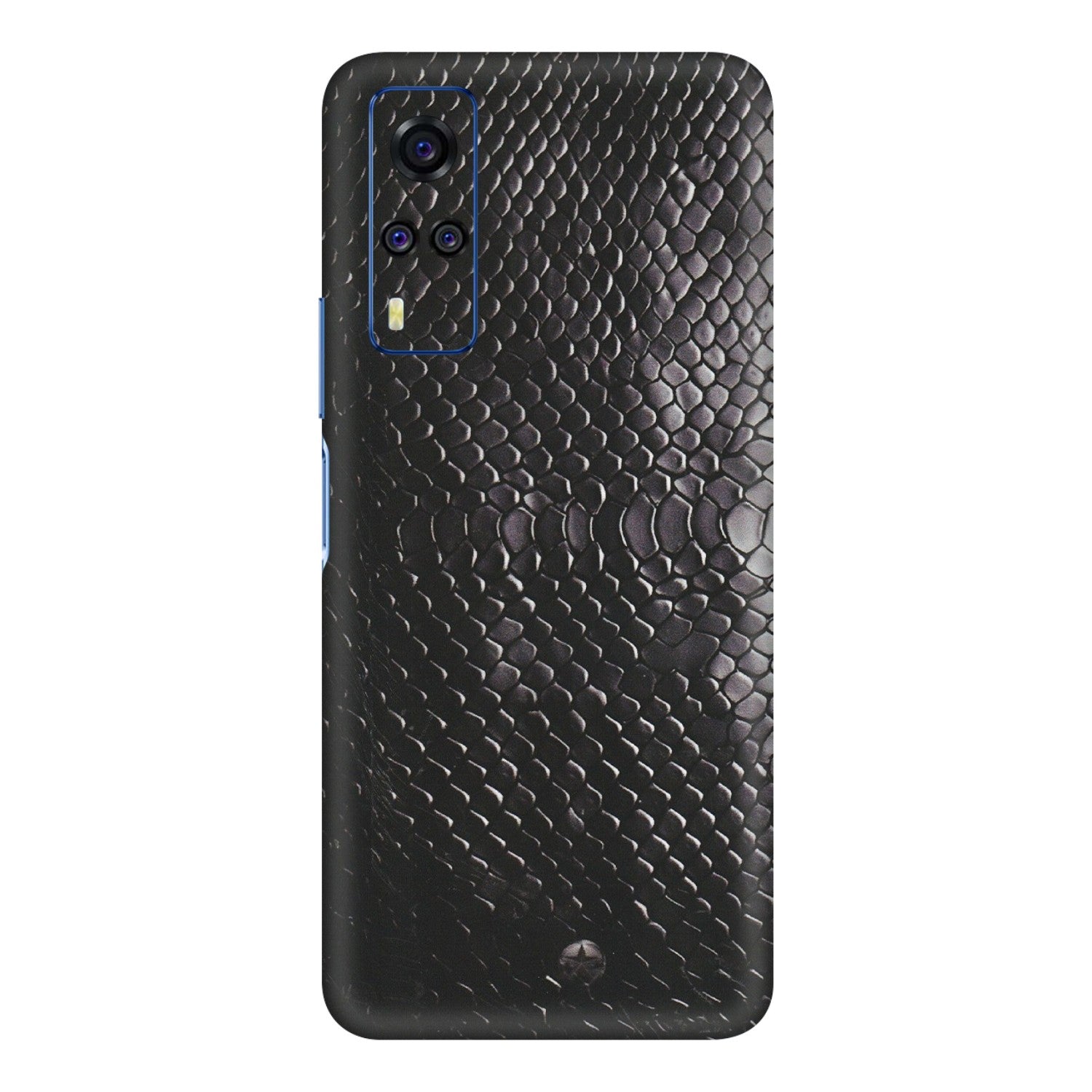 VIVO Y Series Phone Skins (All Models) - Black Snack Leather - Matte Finish (M-147) Vivo Y31