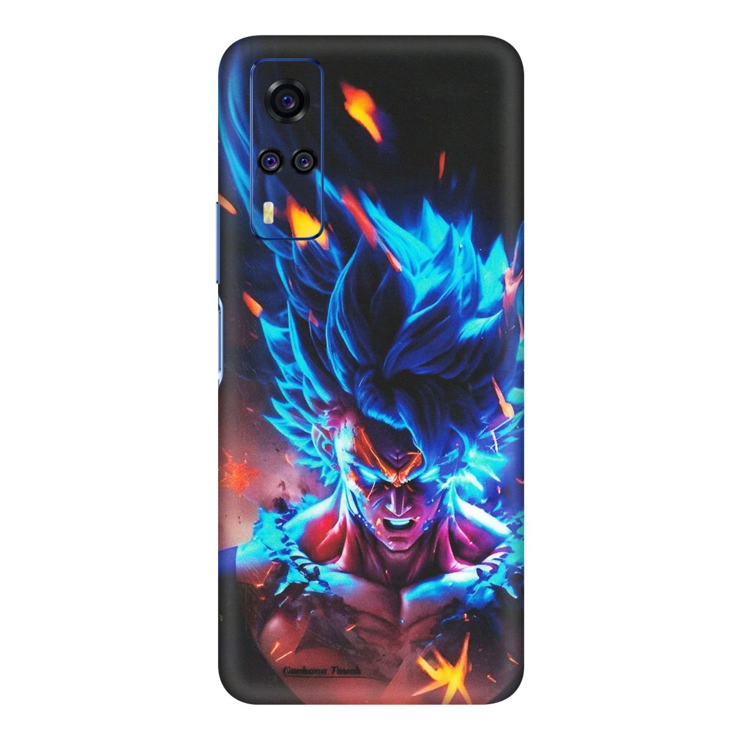 VIVO Y Series Phone Skins (All Models) - Angry Goku Dragon Ball Anime - Matte Finish (M-150) Vivo Y31