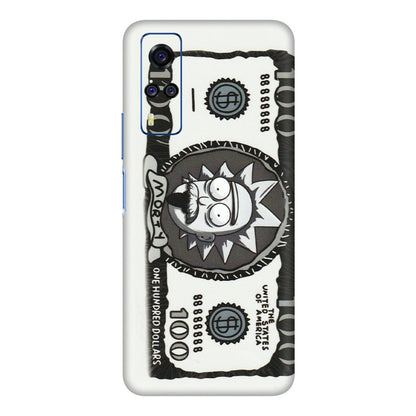VIVO Y Series Phone Skins (All Models) - Rick And Morty Hundred Dollar Anime - Matte Finish (M-161) Vivo Y31