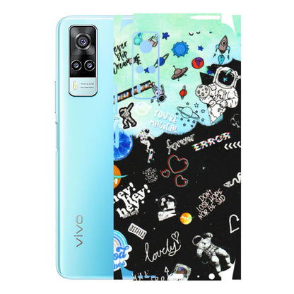VIVO Y Series Phone Skins (All Models) - Living In A Space Dream - Matte Finish (M-46) Vivo Y31