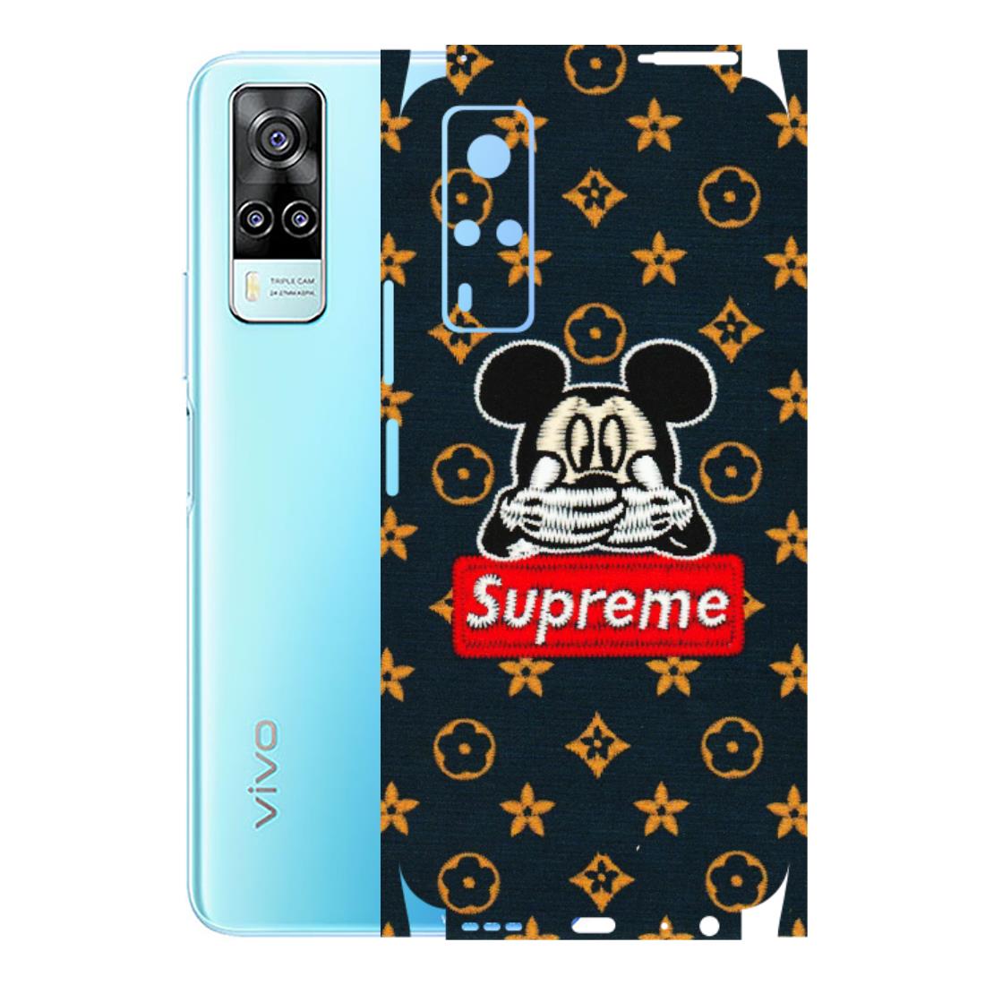 VIVO Y Series Phone Skins (All Models) - Mickey Supreme - Matte Finish (M-83) Vivo Y31