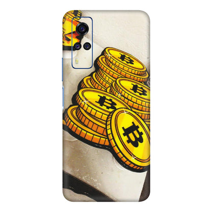 VIVO Y Series Phone Skins (All Models) - Billionaire Bitcoin Collection - Matte Finish (M-92) Vivo Y31