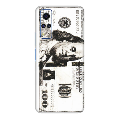 VIVO Y Series Phone Skins (All Models) - 100 Dollar Currency - Transparent Finish (T-01) Vivo Y31