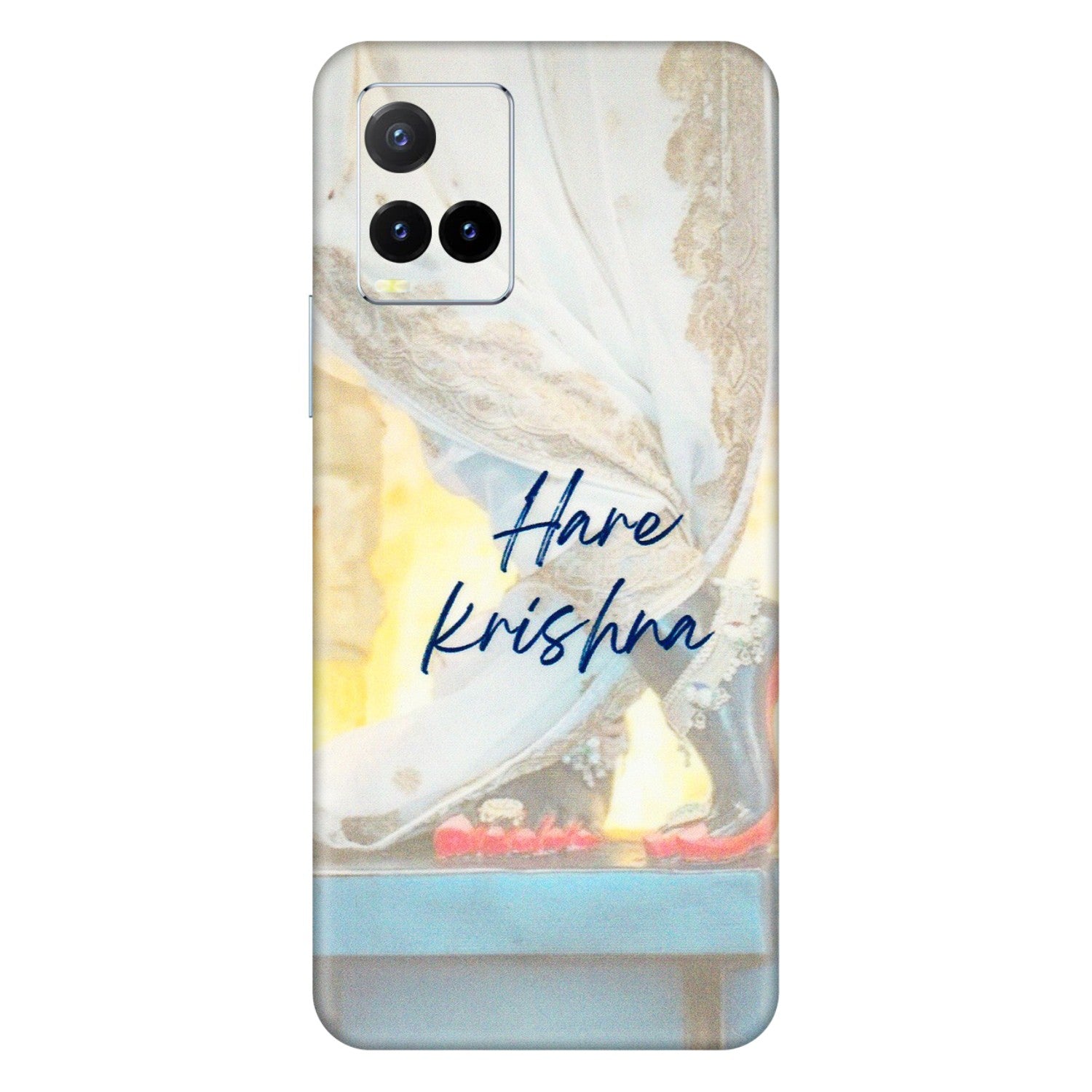VIVO Y Series Phone Skins (All Models) - Hare Krishna - 3D Embossed Finish (L-03) Vivo Y33T