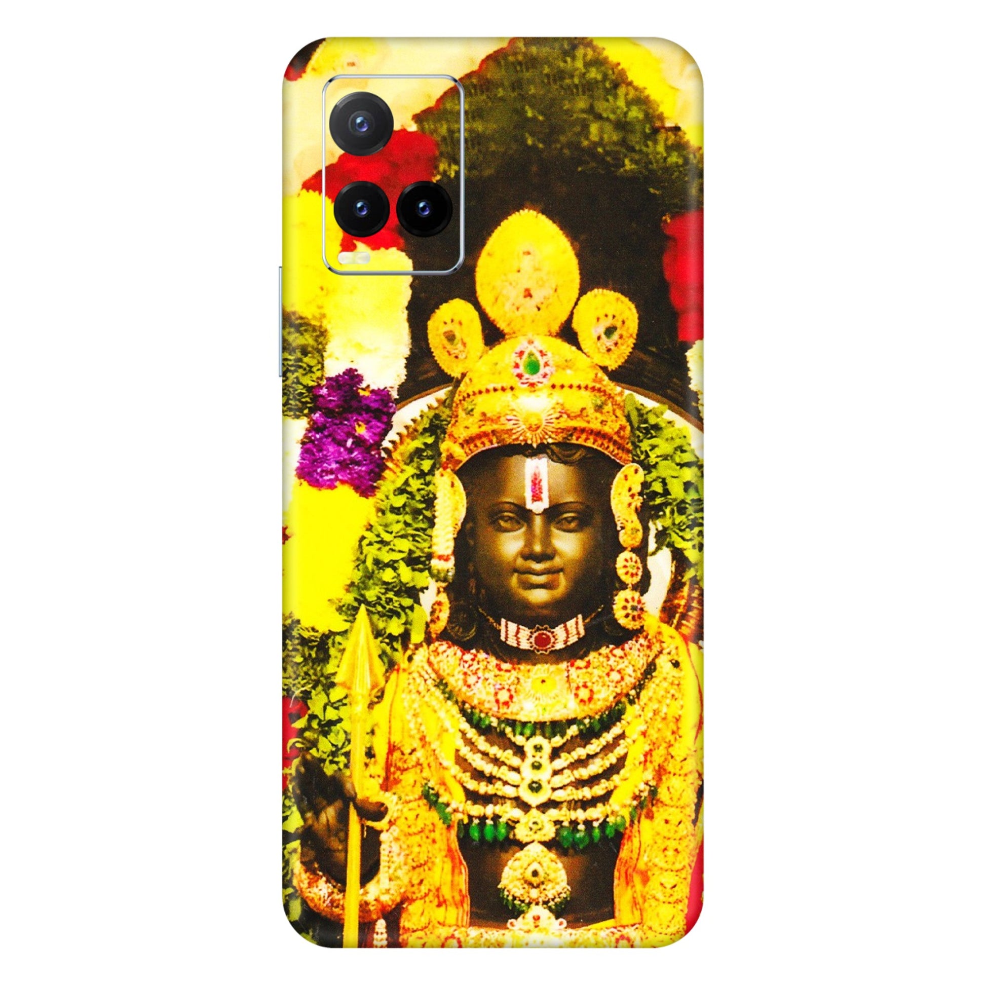 VIVO Y Series Phone Skins (All Models) - Ram Lalla Ayodhya - 3D Embossed Finish (L-103) Vivo Y33T