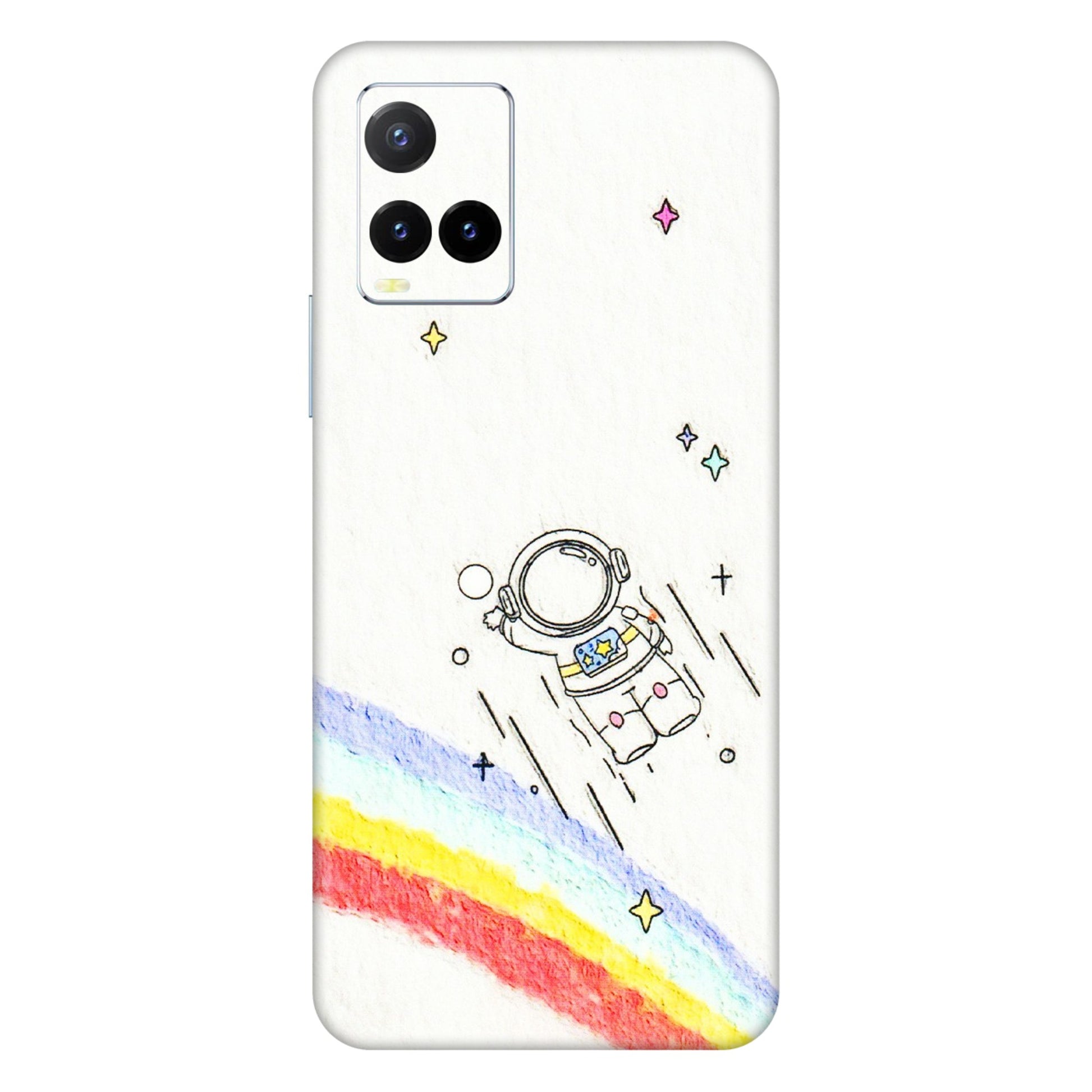 VIVO Y Series Phone Skins (All Models) - Milkyway Astronaut - 3D Embossed Finish (L-110) Vivo Y33T