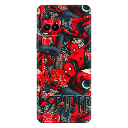 VIVO Y Series Phone Skins (All Models) - SpiderMan Cool - 3D Embossed Finish (L-188) Vivo Y33T