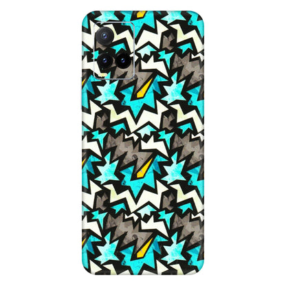 VIVO Y Series Phone Skins (All Models) - Funky Zig Zag - 3D Embossed Finish (L-223) Vivo Y33T