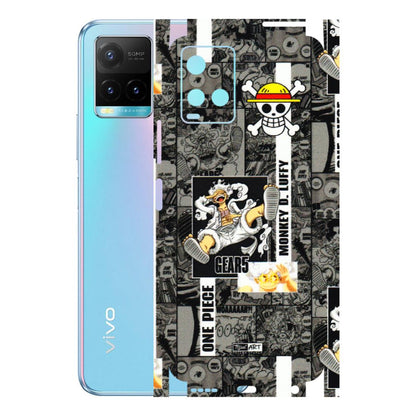 VIVO Y Series Phone Skins (All Models) - Cuffy Anime MonkeyCamic - 3D Embossed Finish (L-242) Vivo Y33T