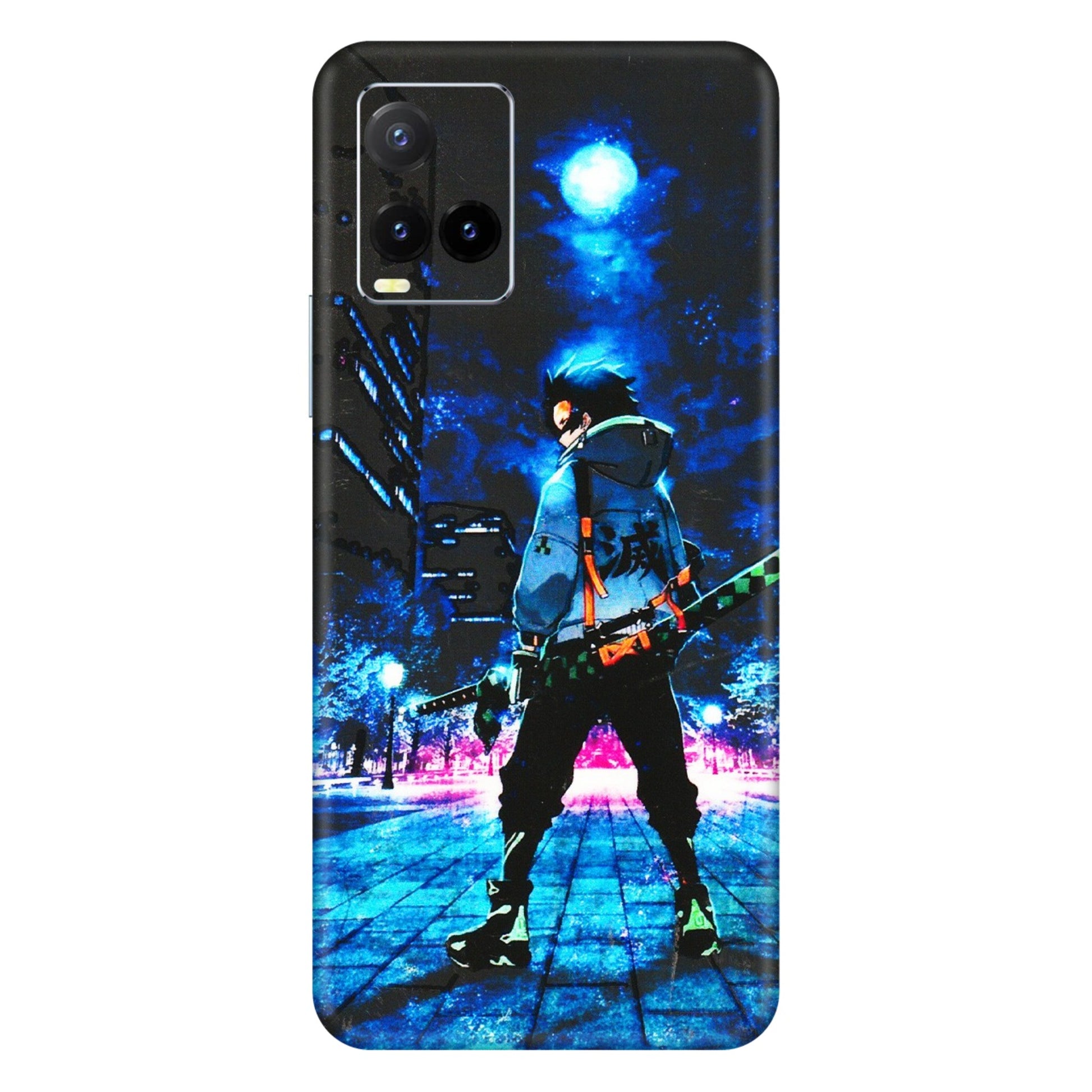 VIVO Y Series Phone Skins (All Models) - Demon Slayer Sword - 3D Embossed Finish (L-247) Vivo Y33T