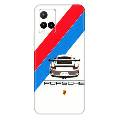 VIVO Y Series Phone Skins (All Models) - Porche Car Sober Logo - 3D Embossed Finish (L-248) Vivo Y33T