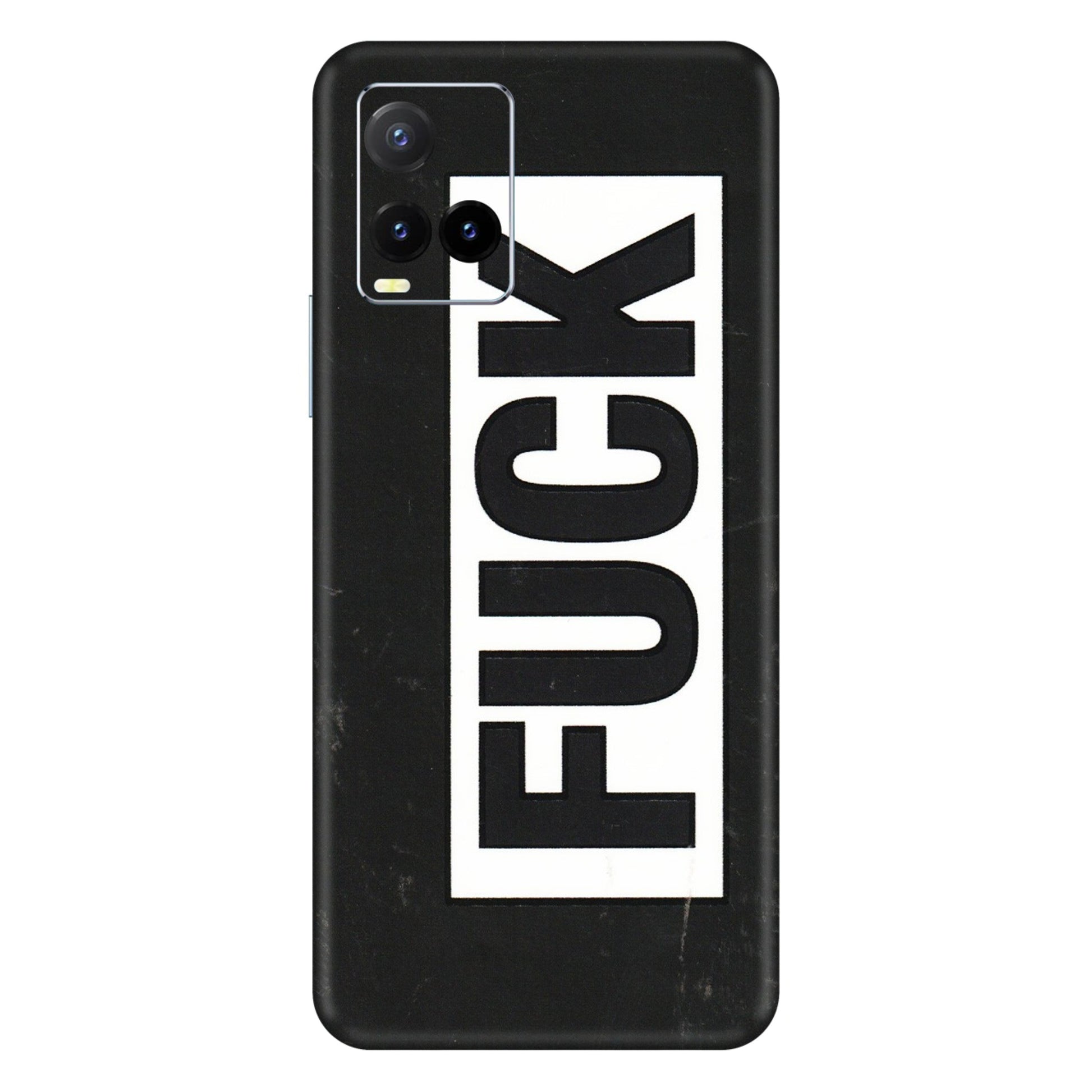 VIVO Y Series Phone Skins (All Models) - The F Word - 3D Embossed Finish (L-255) Vivo Y33T