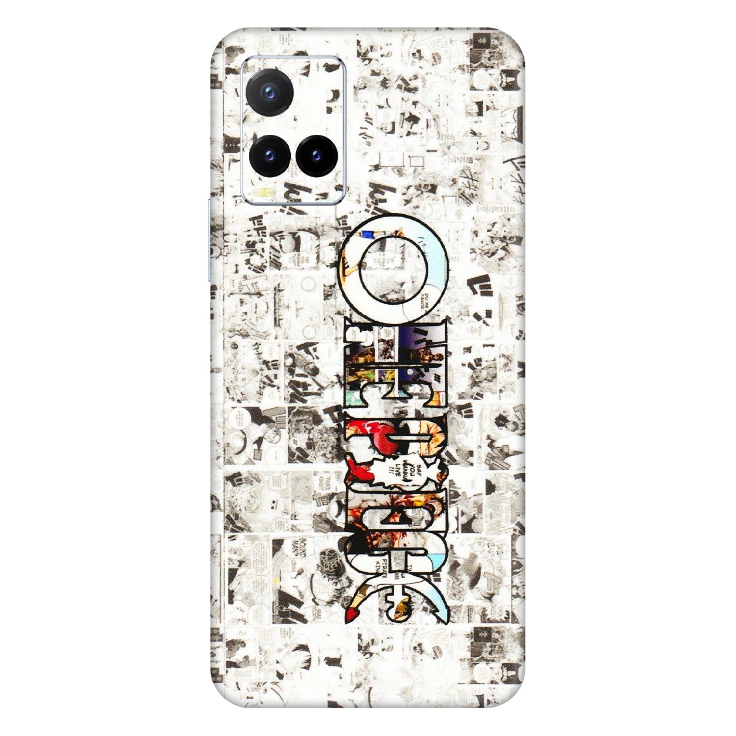 VIVO Y Series Phone Skins (All Models) - One Piece Manga - 3D Embossed Finish (L-26) Vivo Y33T