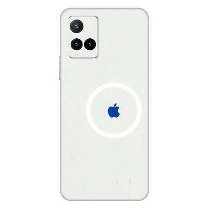 VIVO Y Series Phone Skins (All Models) - iPhone Magsafe Logo - 3D Embossed Finish (L-320) Vivo Y33T