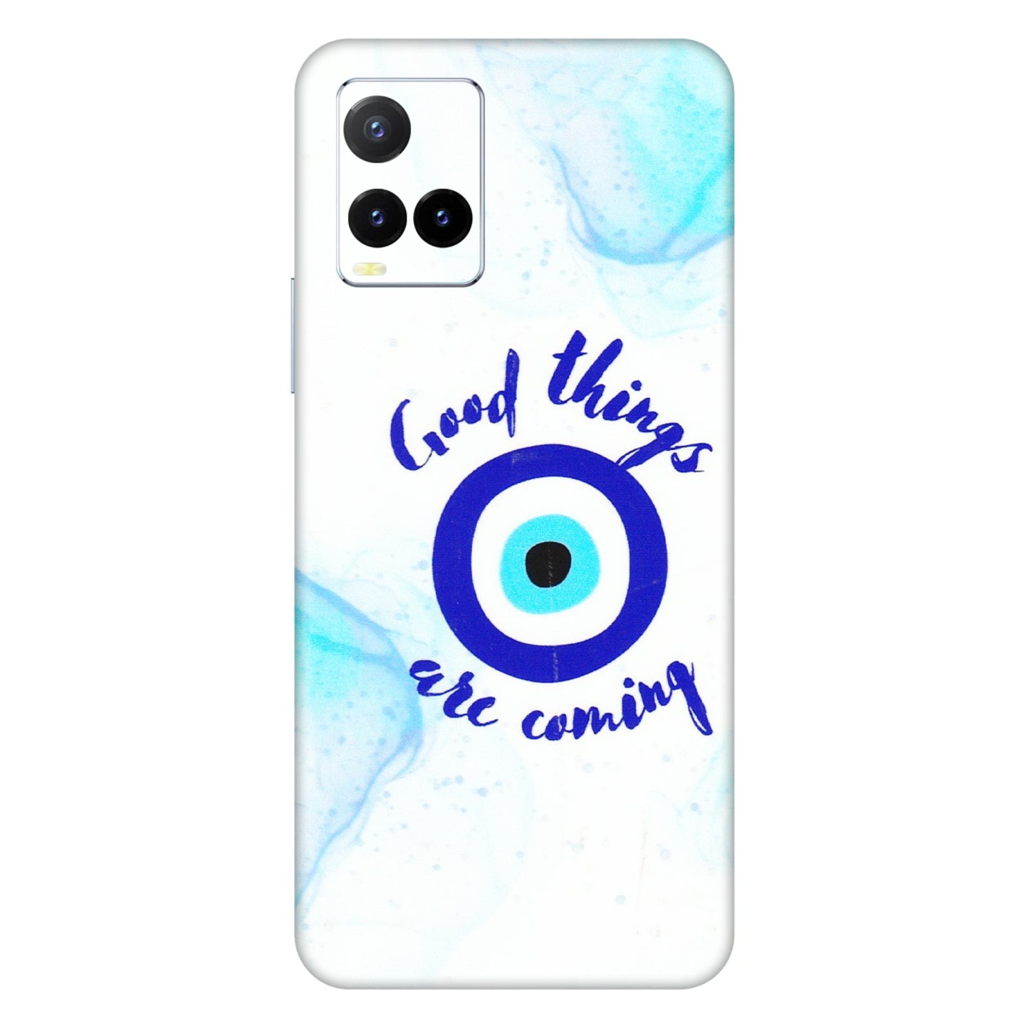 VIVO Y Series Phone Skins (All Models) - Evil Eye Good Things Are Coming - 3D Embossed Finish (L-322) Vivo Y33T