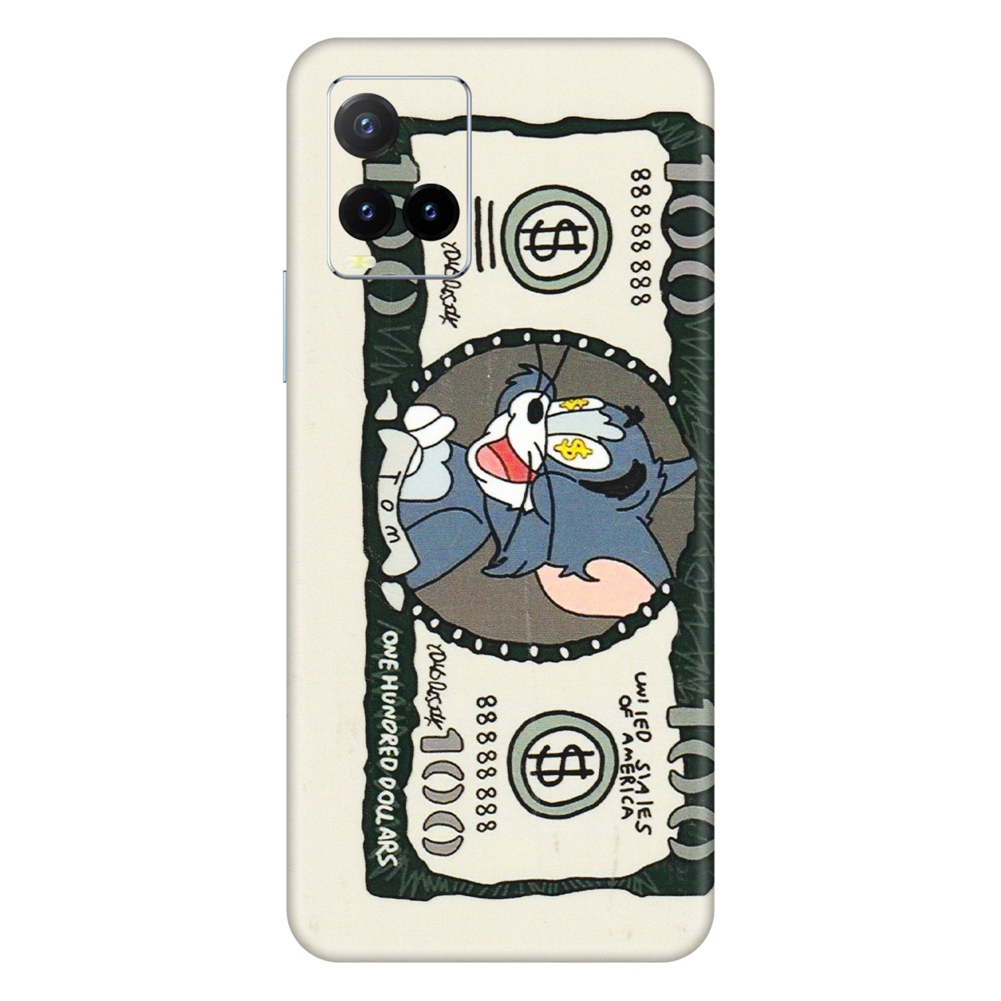 VIVO Y Series Phone Skins (All Models) - Tom Hundred Dollar - 3D Embossed Finish (L-324) Vivo Y33T