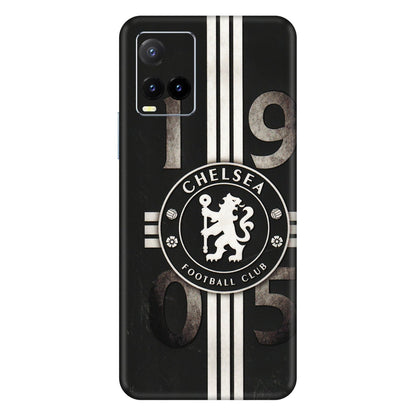 VIVO Y Series Phone Skins (All Models) - Chelsea Fan Club - 3D Embossed Finish (L-36) Vivo Y33T