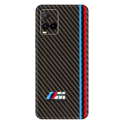 VIVO Y Series Phone Skins (All Models) - BM Carbon Fiber Feels - 3D Embossed Finish (L-38) Vivo Y33T