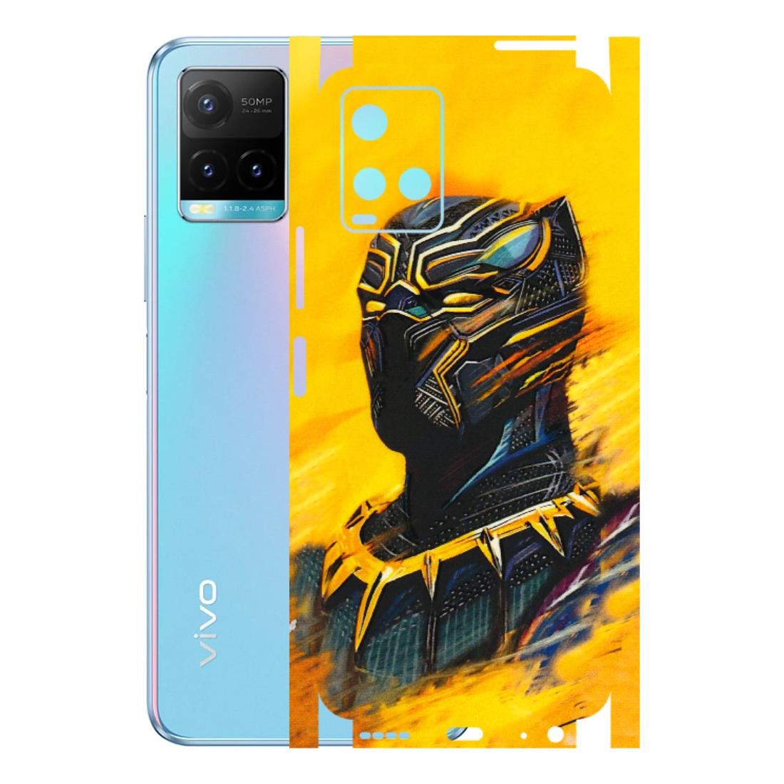 VIVO Y Series Phone Skins (All Models) - Yellow Panther - 3D Embossed Finish (L-54) Vivo Y33T