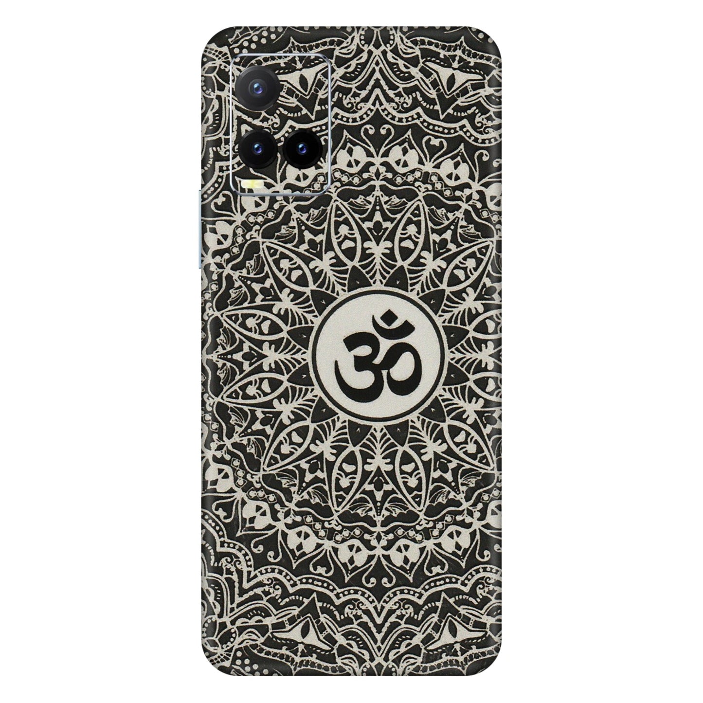 VIVO Y Series Phone Skins (All Models) - Aum Elegant Mandala - 3D Embossed Finish (L-62) Vivo Y33T