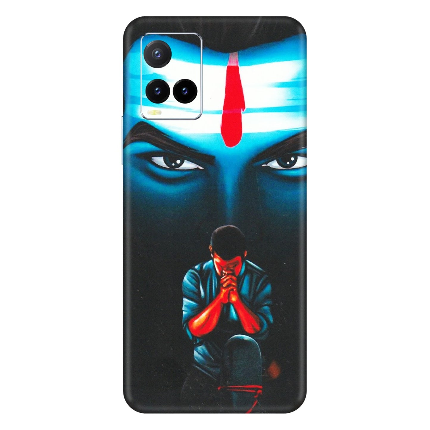 VIVO Y Series Phone Skins (All Models) - Mahakal Bhakt - Matte Finish (M-112) Vivo Y33T