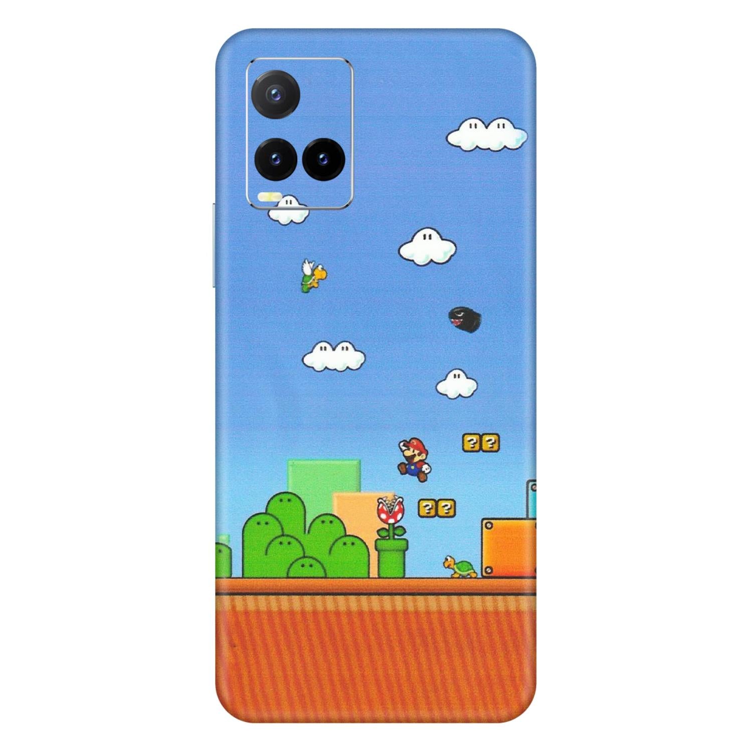 VIVO Y Series Phone Skins (All Models) - Mario Game Scene - Matte Finish (M-24) Vivo Y33T