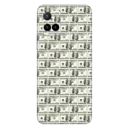 VIVO Y Series Phone Skins (All Models) - I Love Dollars - Matte Finish (M-40) Vivo Y33T