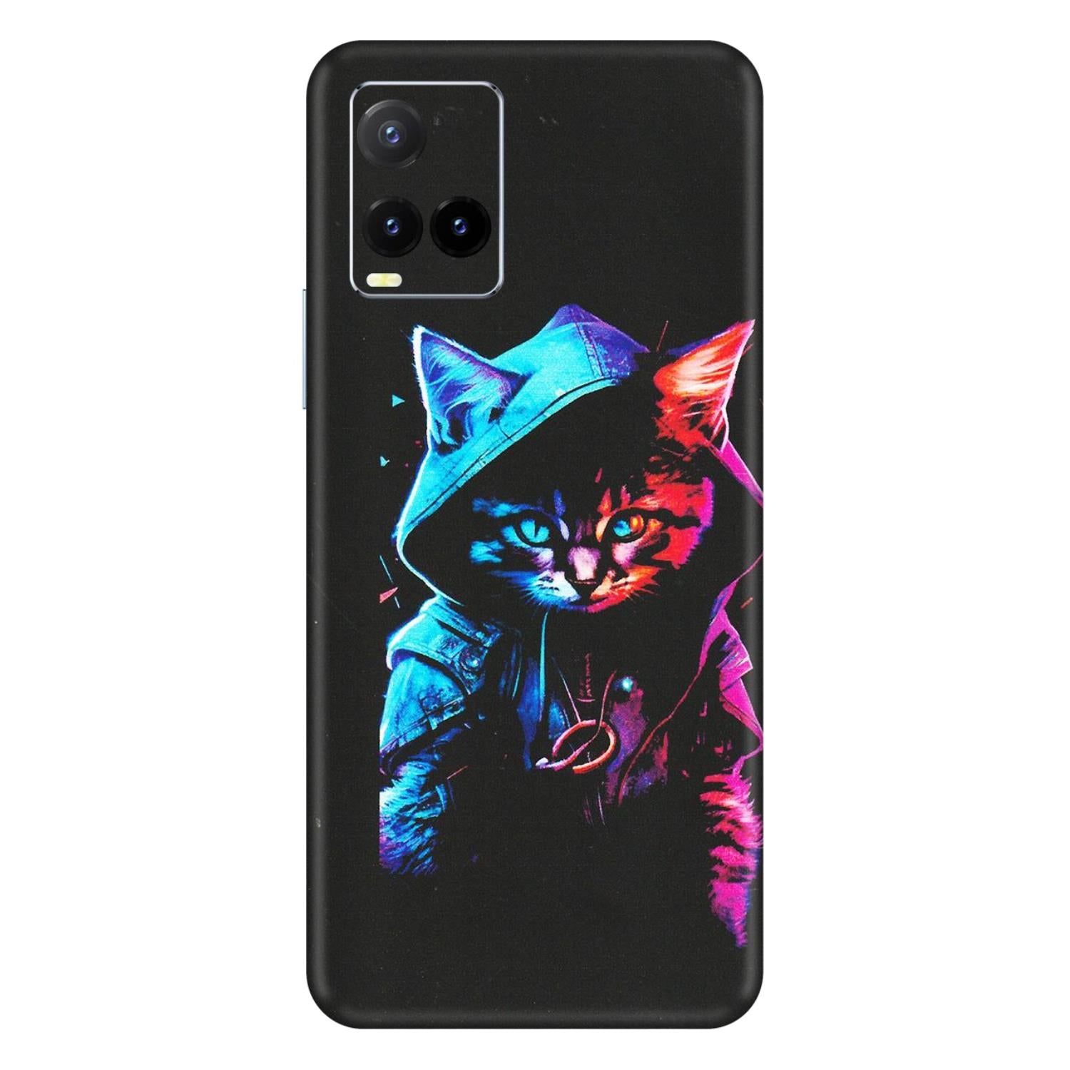 VIVO Y Series Phone Skins (All Models) - Cyberpunk Cat - Matte Finish (M-45) Vivo Y33T