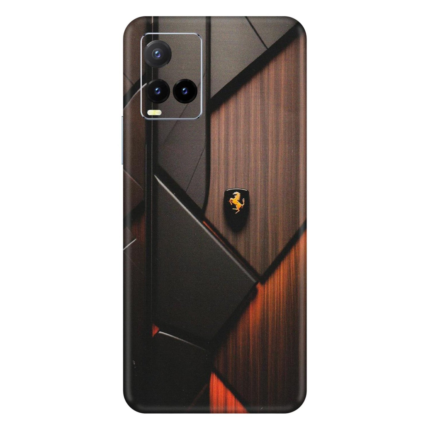 VIVO Y Series Phone Skins (All Models) - Lambo Beauty Wood Pattern Sober - Matte Finish (M-51) Vivo Y33T