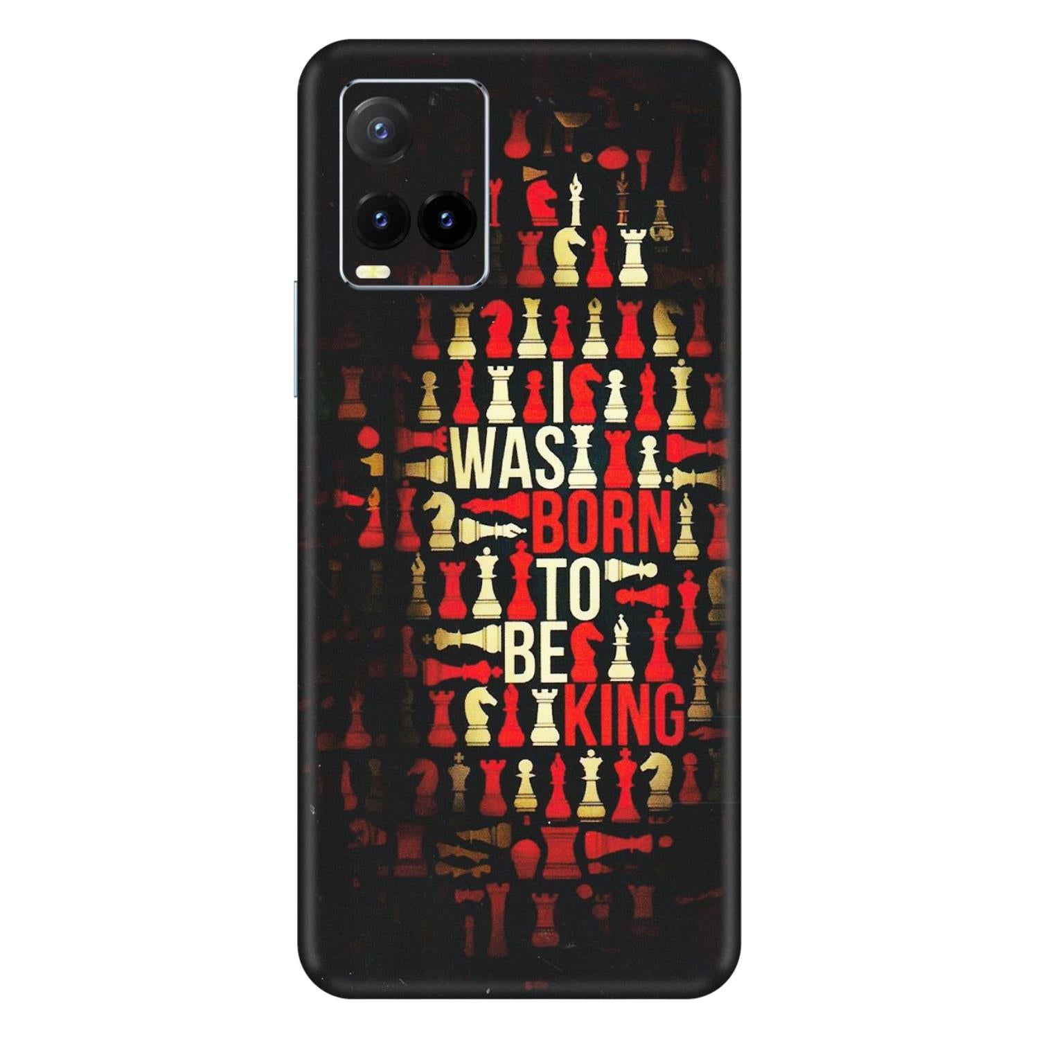 VIVO Y Series Phone Skins (All Models) - Born To Be King - Matte Finish (M-73) Vivo Y33T