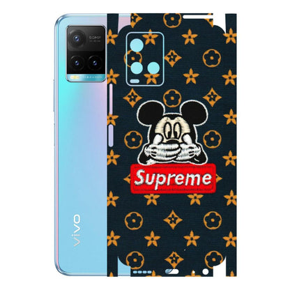 VIVO Y Series Phone Skins (All Models) - Mickey Supreme - Matte Finish (M-83) Vivo Y33T