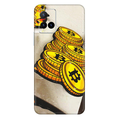 VIVO Y Series Phone Skins (All Models) - Billionaire Bitcoin Collection - Matte Finish (M-92) Vivo Y33T