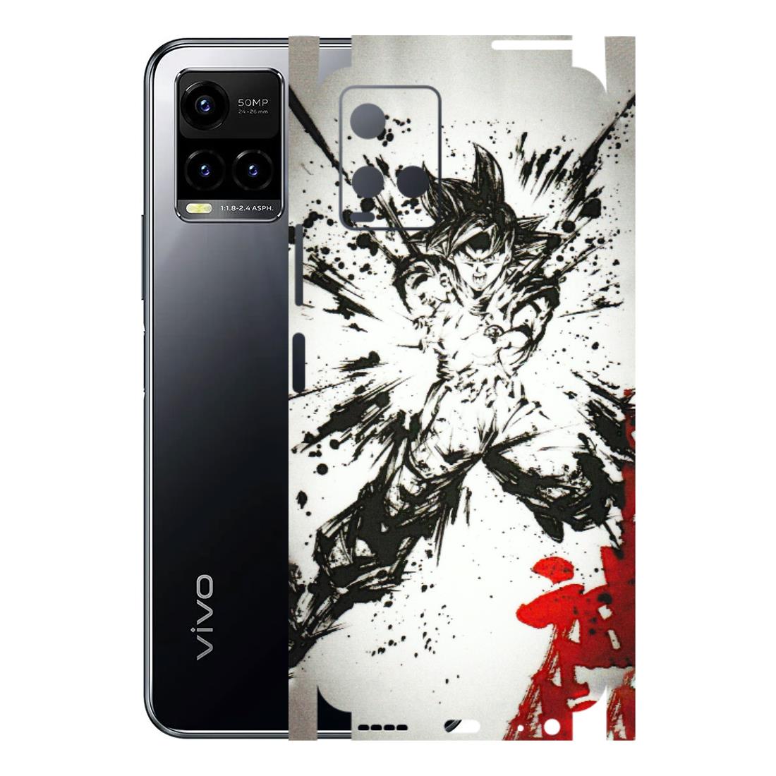 VIVO Y Series Phone Skins (All Models) - DBZ - 3D Embossed Finish (L-206) Vivo Y33 S